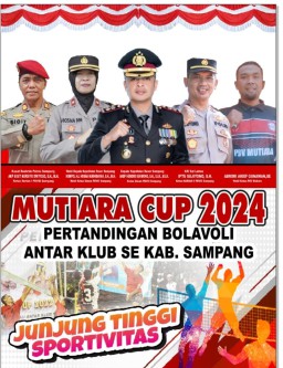Mutiara Cup 2024, Pertandingan Bola Voli Antar Klub Sekabupaten Sampang Peringati HUT ke 79 RI