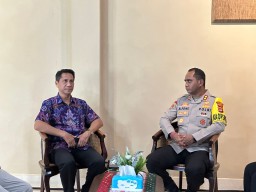 Kapolres Klungkung Sambangi Tokoh Agama Umat Kristiani Jalin Silaturahmi