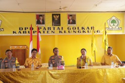 Kapolres Klungkung Safari Ajak Partai Politik Jaga Kamtibmas Memasuki Tahapan Pilkada