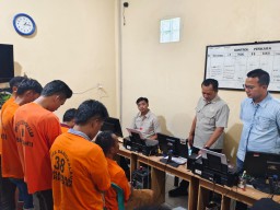 Satresnarkoba Polres Bangkalan Grebek Rumah Yang Menjadi Tempat Peredaran Sabu