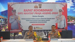 Jelang Pilkada 2024: Kapolres Karangasem Pimpin Rakor Internal Kesiapan Operasi Mantap Praja Agung