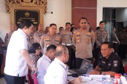 Polres Klungkung Menerima Audit Kinerja Itwasum Polri Tahap II Tahun 2024