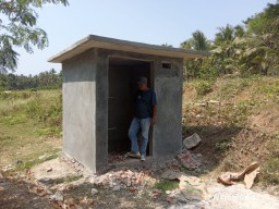 Korluh Kecamatan Cibitung Kabupaten Pandeglang Diduga Perintahkan Kelompok Tani "Sinar Tani" Kerjakan Proyek Siluman