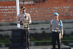 Kapolres Karangasem Tekankan Pentingnya Kewaspadaan Jelang Tahapan Pilkada 2024