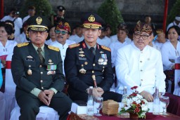 Kapolda Bali Hadiri Upacara Peringati Hari Jadi Provinsi Bali ke-66