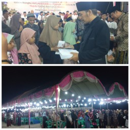 Majelis Taklim Jami'iyah As-Shobirin Sampang Kemas Peringatan HUT RI ke 79 Dengan Pengajian Umum dan Santunan Anak Yatim