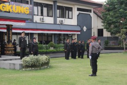 Polres Klungkung Gelar Upacara HUT RI ke-79 Dengan Tema "Nusantara Baru, Indonesia Maju