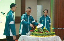 Kapolda Jatim Berangkatkan Tim Bola Voli Ikuti Turnamen Kapolri Cup 2024 di Jabar