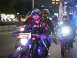 Jaga Kondusifitas Jelang Pilkada Polda Metro Jaya Gelar Patroli