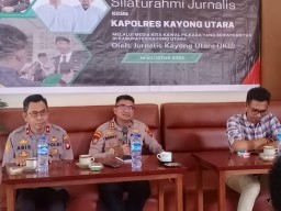 Jurnalis Kayong Utara (JKU) Gelar Silahturahmi Bersama Polres Kayong Utara, Dalam Tangka Peran Media Mengawal Pelaksanaan Pilkada Damai