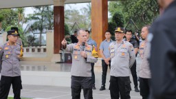 Operasi Mantap Praja Semeru 2024 Polres Blitar Optimalkan KRYD Hingga Latihan Dalmas