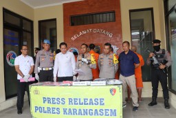 Polres Karangasem Ungkap 4 Kasus Peredaran Narkoba 5 Orang Tersangka Ditangkap