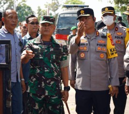 Kodim 1619 Tabanan Siagakan Personel Siap Amankan Pendaftaran Bacalon Bupati dan Wakil Bupati Tabanan