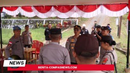 Kapolres Bengkayang Pimpin Pengamanan Pendaftaran Calon Bupati dan Wakil Bupati