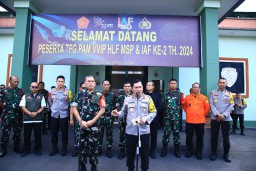 TNI-Polri Gelar TFG Gabungan Dalam Rangka Pengamanan KTT IAF ke-2 dan HLF MSP Tahun 2024