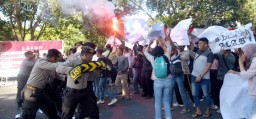 Jelang Pilkada Serentak Polres Bondowoso Gelar Sispamkota
