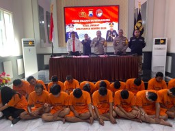Polres Pasuruan Amankan 54 Tersangka Narkoba Dalam Operasi Tumpas Narkoba Semeru 2024