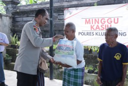 Kapolres Klungkung Gelar Program Minggu Kasih Serap Aspirasi Warga Masyarakat