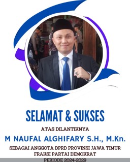 Keluarga Besar H. Rahmatullah Sampang Ucapkan Selamat Atas Pelantikan M.Naufal Algifary Anggota DPRD Provinsi Jawa Timur