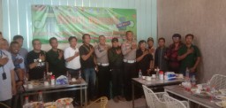 Satlantas Polres Sampang, Ngopi Bareng Awak Media Rangka HUT Lalu Lintas Bhayangkara ke- 69