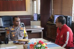 Kapolres Klungkung Terima Audiensi Dari Ketua KONI Klungkung