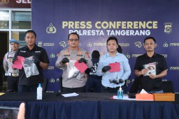 Polresta Tangerang Ungkap Kasus Pencurian Kendaraan Bermotor, Dua Pelaku Ditangkap