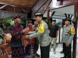 Kapolres Buleleng Tatap Muka Dengan Pengurus Yayasan Brahma Vidya Samgraha