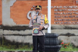 Kapolres Karangasem Pimpin Apel Jam Pimpinan Bahas Kesiapan Hadapi Agenda ke Depan