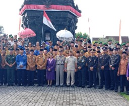Kasdim Tabanan Hadiri Ziarah DPD Prov Bali Dalam Rangka HUT PEPBARI ke-65