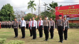 Polresta Denpasar Berikan Penghargaan Kepada Personil Yang Berprestasi