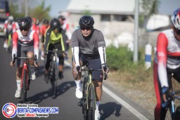Kapolres Sampang, Gowes Bareng Personil dan Jajaran Polres Sampang