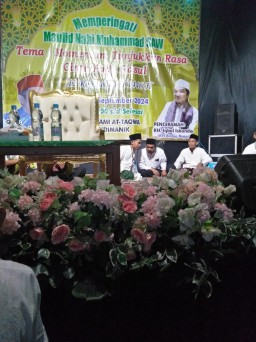 Peringatan Hari Kelahiran Nabi Muhammad SAW di Desa Sudimanik Kecamatan Cibaliung