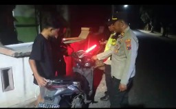 Polres Nganjuk, Cegah Tindak Kejahatan Jalanan dengan Pola Patroli SREG
