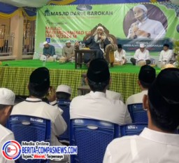 Masjid Darul Berokah Peringati Maulid Nabi Muhammad Saw 1446 H/2024 Hersama Habib Alwy Mauladdawilah