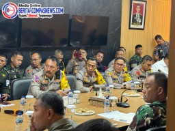 Kapolres Karangasem Hadiri Rakor Pengamanan Kunjungan Pribadi Ibu Negara ke Bali
