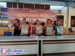 Satreskrim Polres Sampang Ringkus Pelaku Curanmor di Dua Tempat Berbeda Wilayah Sampang
