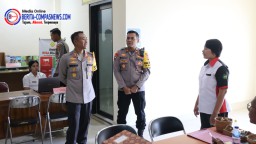 Kapolres Karangasem Tinjau Mall Pelayanan Publik Pemkab Karangasem