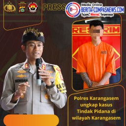 Polres Karangasem Ungkap Kasus Tindak Pidana Penganiayaan Dengan Motif Dendam