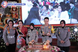 Hari Jadi Polwan ke-76, Polwan Polda Bali Gelar Syukuran