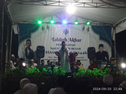 Tabligh Akbar Peringatan Maulid Nabi Muhammad SAW, 1446 H, Mesjid AL Ikhlas Kampung Rancecet Desa Rancapinang Kecamatan Cimanggu