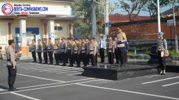 Kapolres Karangasem Pimpin Apel Jam Pimpinan Tekankan Kesiapan Jelang Pilkada 2024