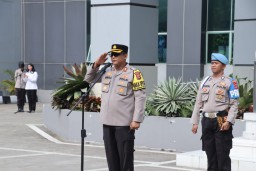 Apel Pagi Polresta Tangerang: Fokus Pengamanan Penetapan Nomor Urut Calon Bupati
