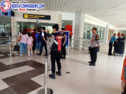 Polres Bandara Ngurah Rai Patroli Dialogis Sampaikan Pesan Kamtibmas