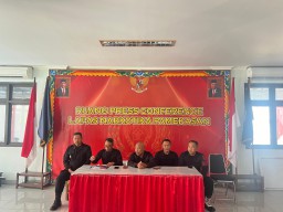 Lapas Narkotika Kelas IIA Pamekasan Kanwil Kemenkumham Jatim Gelar Konferensi Pers Terkait Isu Viral Yang Menghebohkan Publik