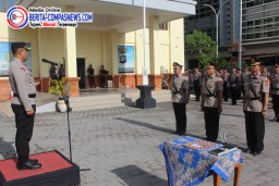 Dua Pejabat Utama Polres Bandara Ngurah Rai Resmi Diserahterimakan