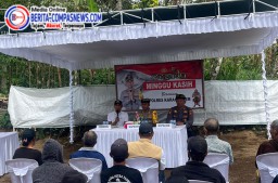 Kasat Binmas Dampingi Kapolres Karangasem Giat Minggu Kasih di Desa Pempatan Rendang Karangasem