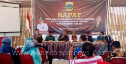 Rapat Evaluasi, Sosialisasi Desk Akhir Dan Penyelesaian Pemetaan Batas Wilayah Kecamatan Tegalampel