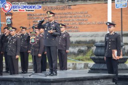 Pimpin Upacara Kesaktian Pancasila, Kapolres Karangasem Tekankan Pentingnya Nilai-nilai Pancasila