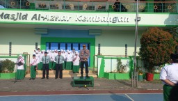 Peringati Hari Kesaktian Pancasila, Kanit Binmas Polsek Kembangan Pimpin Upacara 1 Oktober 2024 di Sekolah Al Azar Meruya Selatan