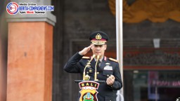 Kapolda Bali Pimpin Upacara Hari Kesaktian Pancasila